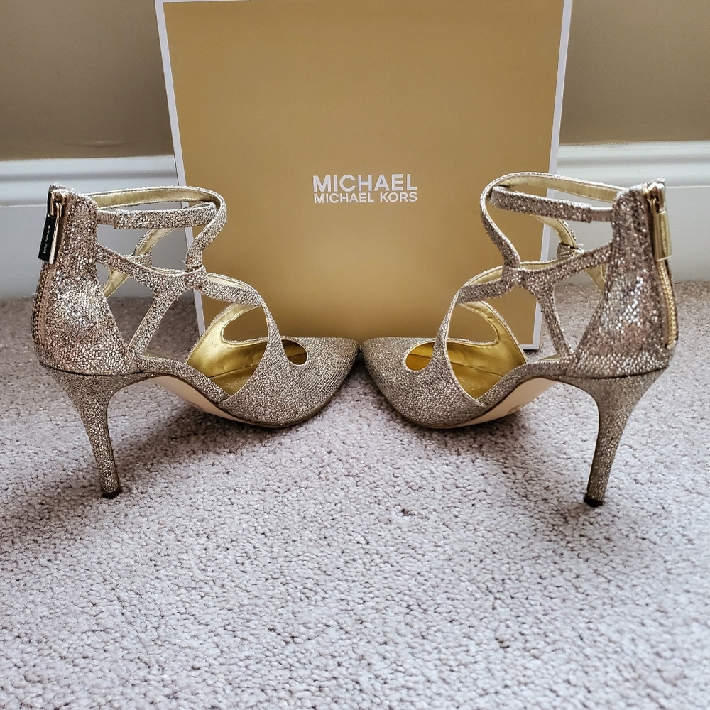 Michael Kors Catia Glitter Pump